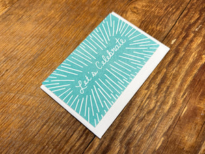 Let's Celebrate Enclosure Card