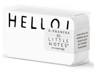 Little Notes, Hello, Set of 85