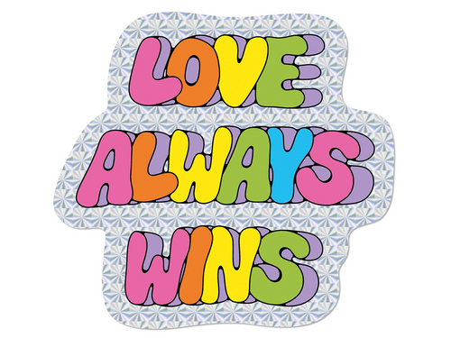 Love Always Wins Sticker