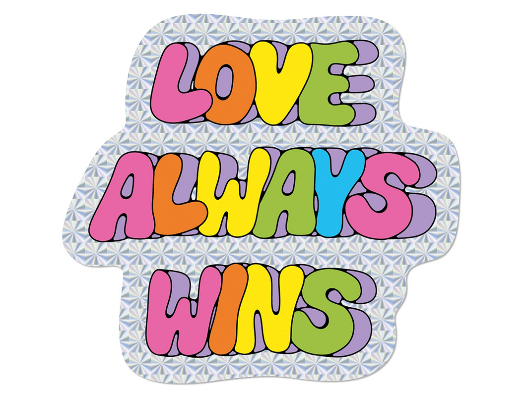 Love Always Wins Sticker