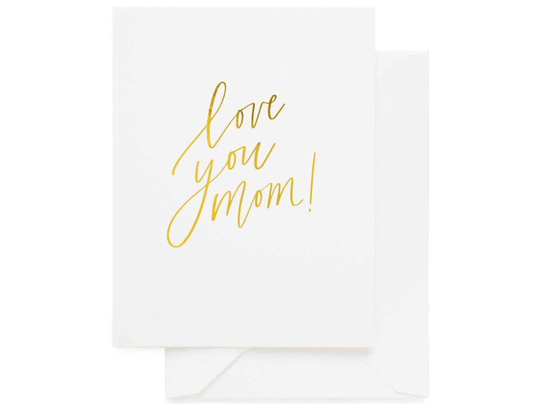 Love You Mom Gold, Single Card