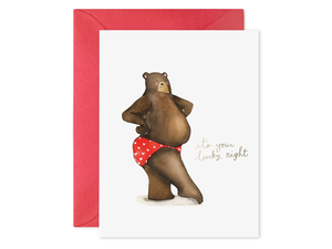 Lucky Night Bear, Single Card