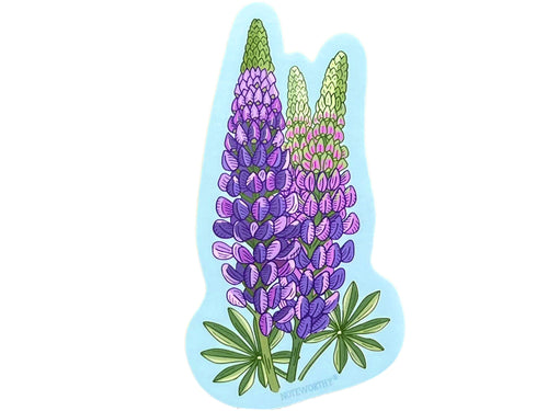 Lupine Sticker