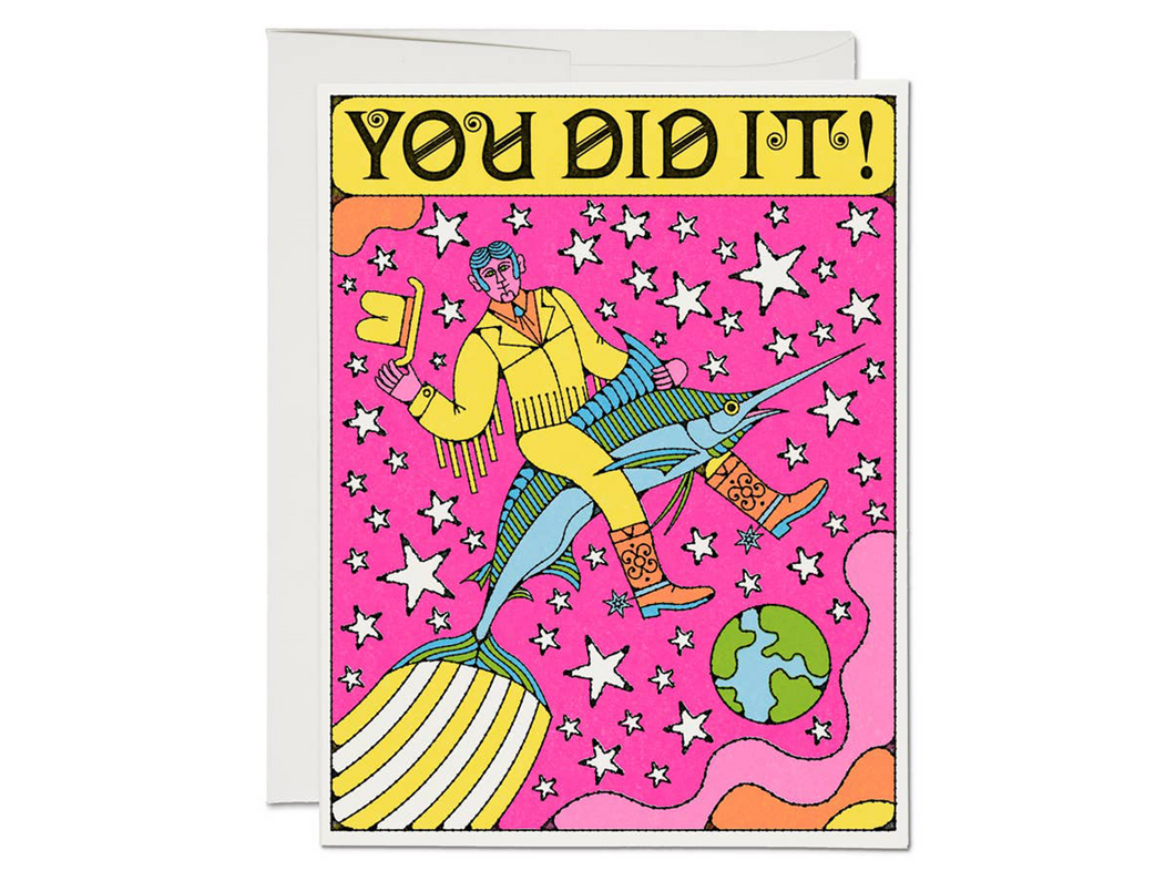 Marlin Rodeo Congrats, Single Card