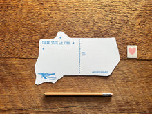 Greetings from Massachusetts Postcard