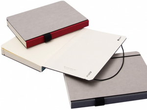Minimalist Grey Notebook, A5, Dotted