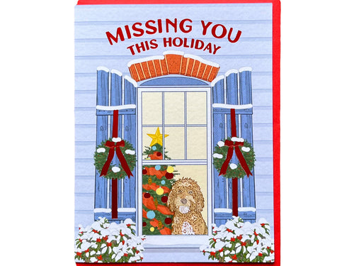 Missing You Holiday Card