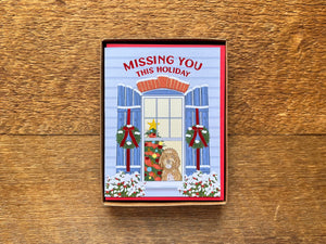 Missing You Holiday Card