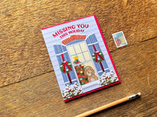 Missing You Holiday Card