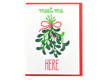 Mistletoe Greeting Card