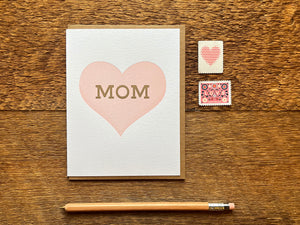 Heart Mom Greeting Card