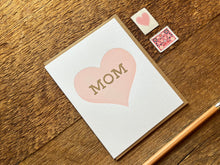 Heart Mom Greeting Card
