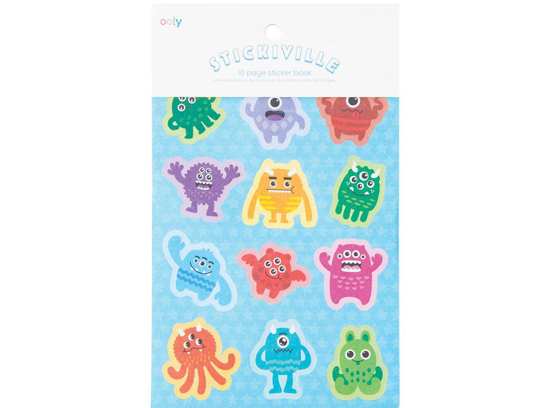 Monster, Stickiville Sticker Book