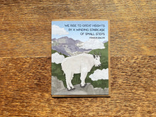 Bacon Quote Mountain, Single Card