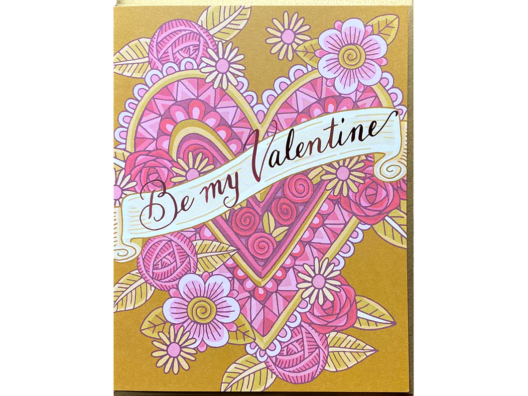 Be My Valentine Greeting Card