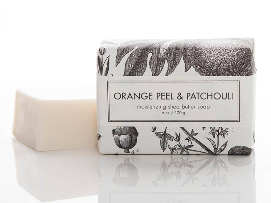 Shea Butter Bath Bar, Orange Peel & Patchouli