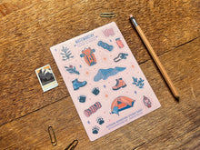 Outdoor Adventure Sticker Sheet