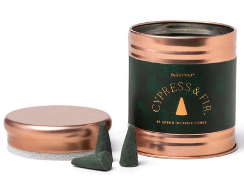 Cypress & Fir Green Incense Cones