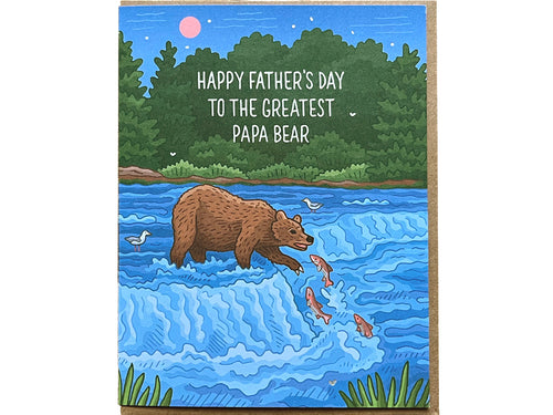 Papa Bear Card