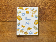 Peace Light Hanukkah Card