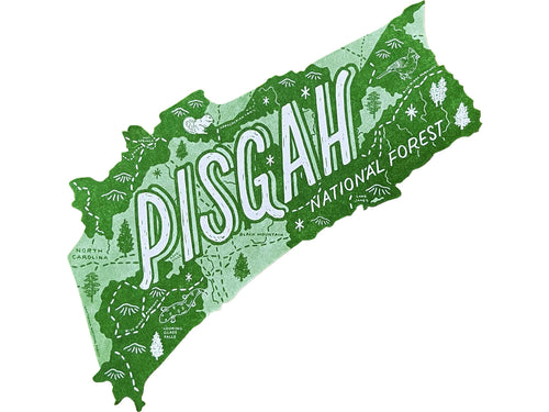 Pisgah National Forest Postcard