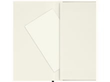 Pocket Hard Cover Plain Notebook, Black