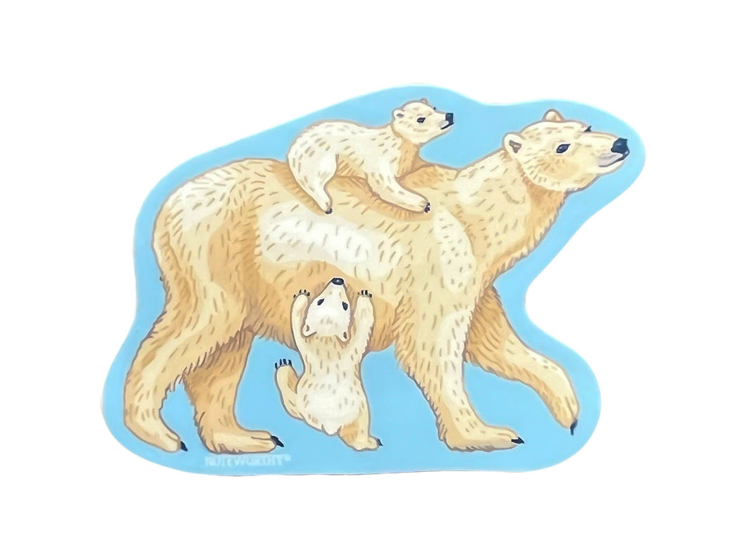 Polar Bears Sticker