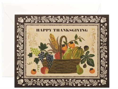 Happy Thanksgiving, Single Card