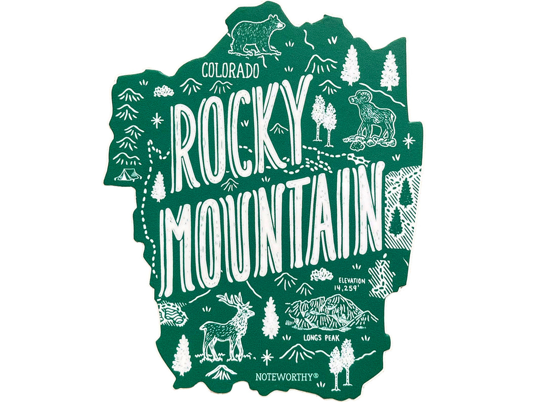 Rocky Mountain National Park Sticker