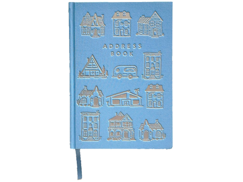 Blue Houses Address Book
