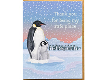 Safe Place Penguins Card