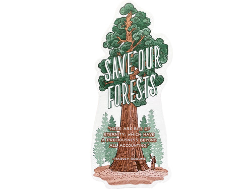 Save Our Forests Tree Postcard