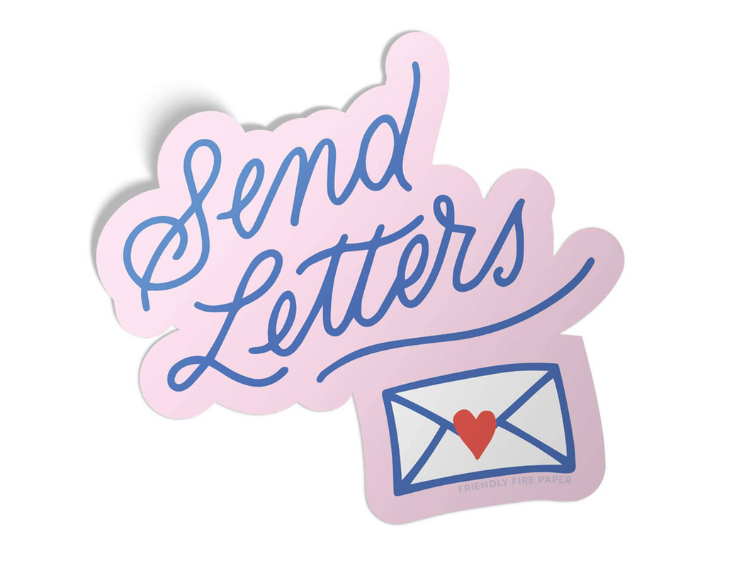 Send Letters, Vinyl Sticker