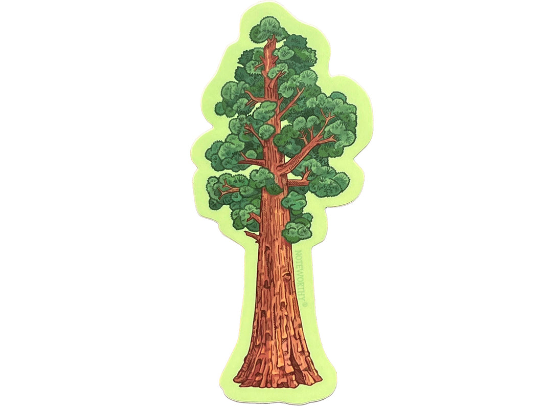 Sequoia Tree Sticker