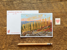 Shenandoah National Park Foil Postcard