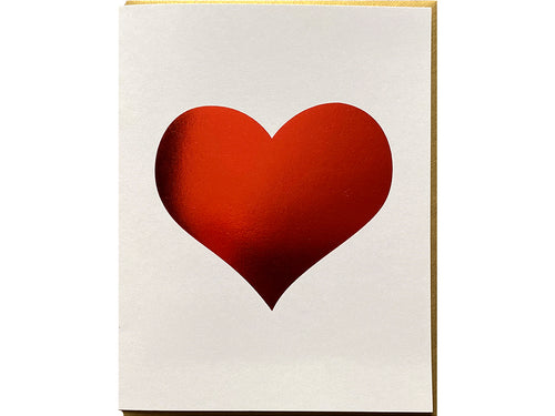 Simple Heart Greeting Card