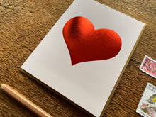 Simple Heart Greeting Card