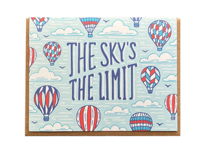 Sky's the Limit Greeting Card