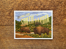 South Dakota Scenic Foil Postcard