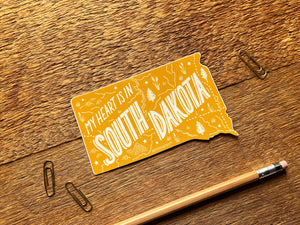 South Dakota State Sticker