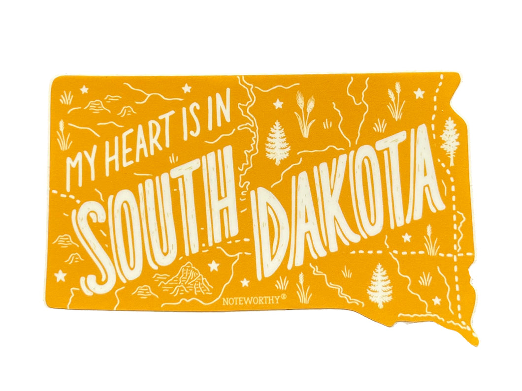 South Dakota State Sticker