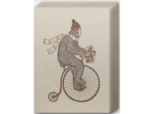 Sasquatch Bike Holiday, Boxed Set of 10