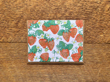 Strawberries, Greeting Card