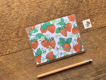 Strawberries, Greeting Card