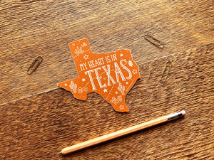 Texas State Sticker