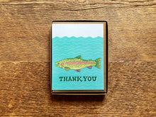 Trout Thank You Greeting Card