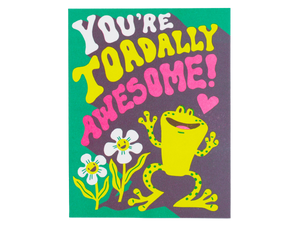 Toadally Awesome, Single Card