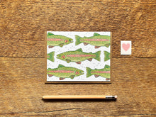 Trout Greeting Card