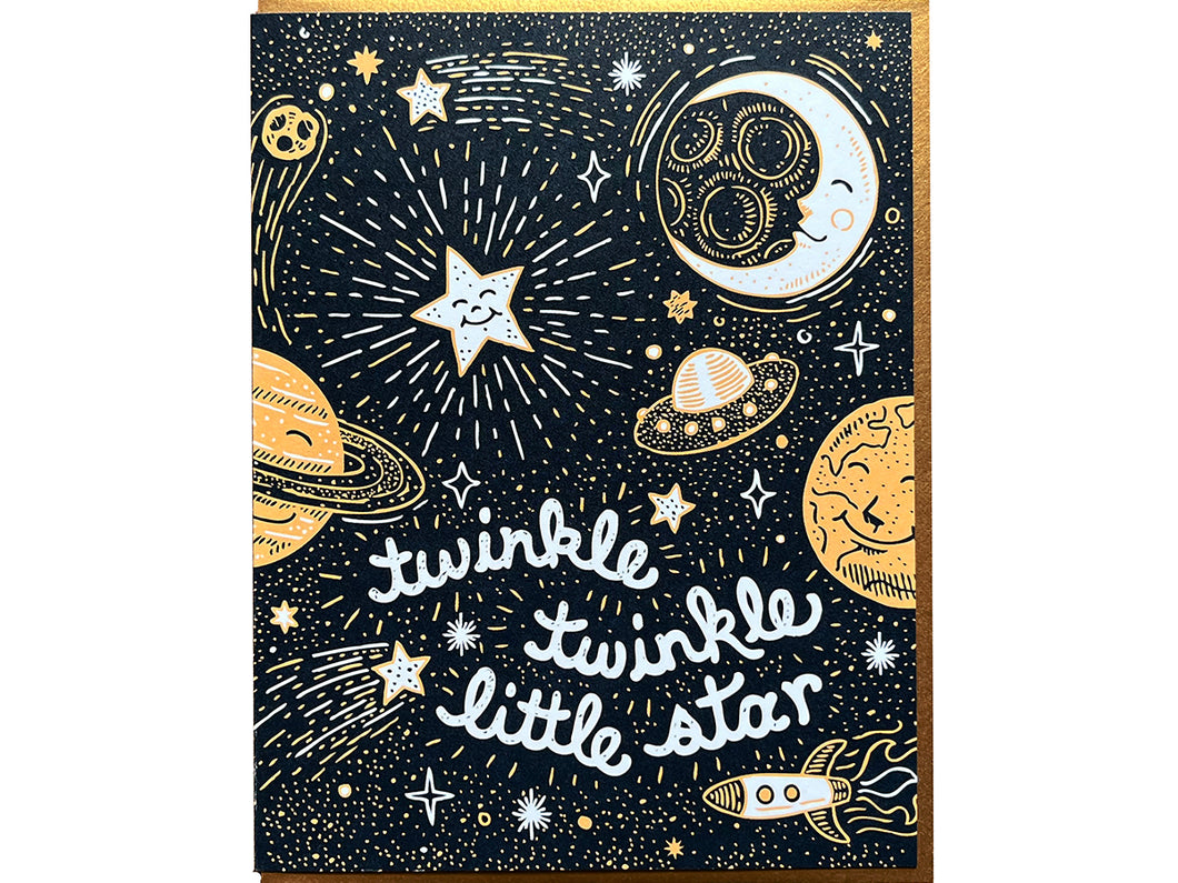 Twinkle Baby Greeting Card