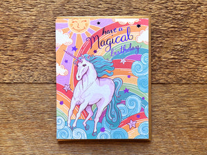 Unicorn Birthday Greeting Card